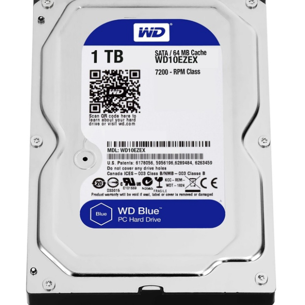 HDD Western Digital WD10EZEX, 3.5", 1TB