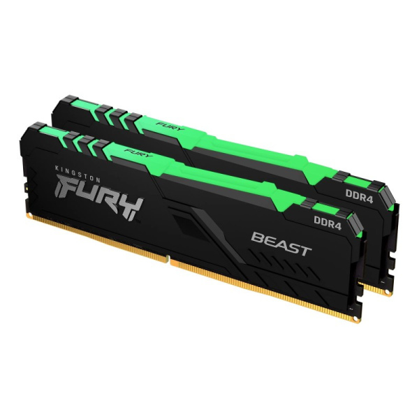  (RAM) Kingston Fury Beast, DDR4, 16 GB, 3200 MHz