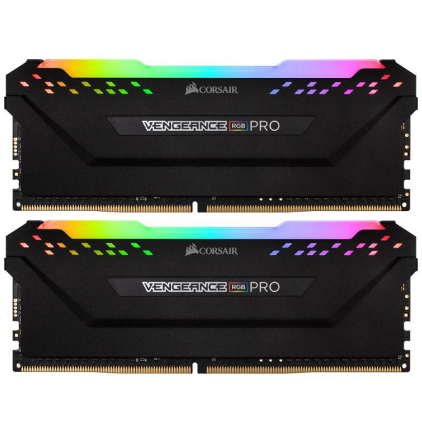 (RAM) Corsair Vengeance RGB PRO, DDR4, 64 GB, 3200MHz, CL16