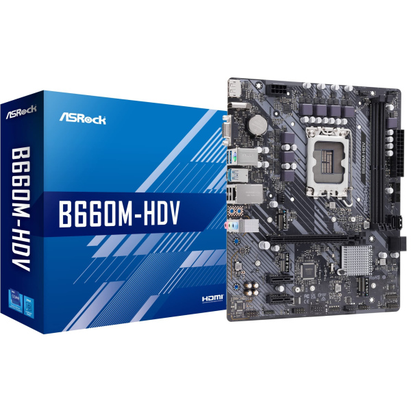 ASRock B760M-HDV/M.2 D4 socket DDR4 DIMM